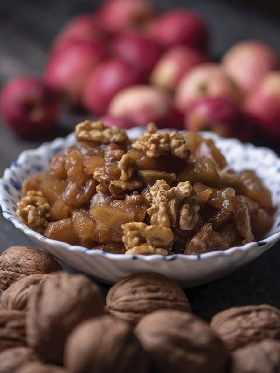 Apple Walnut Jam